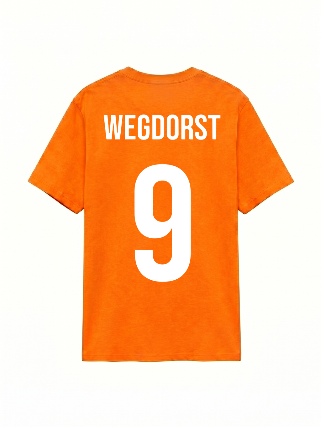Wegdorst 9 | Unisex Oranje T-Shirt