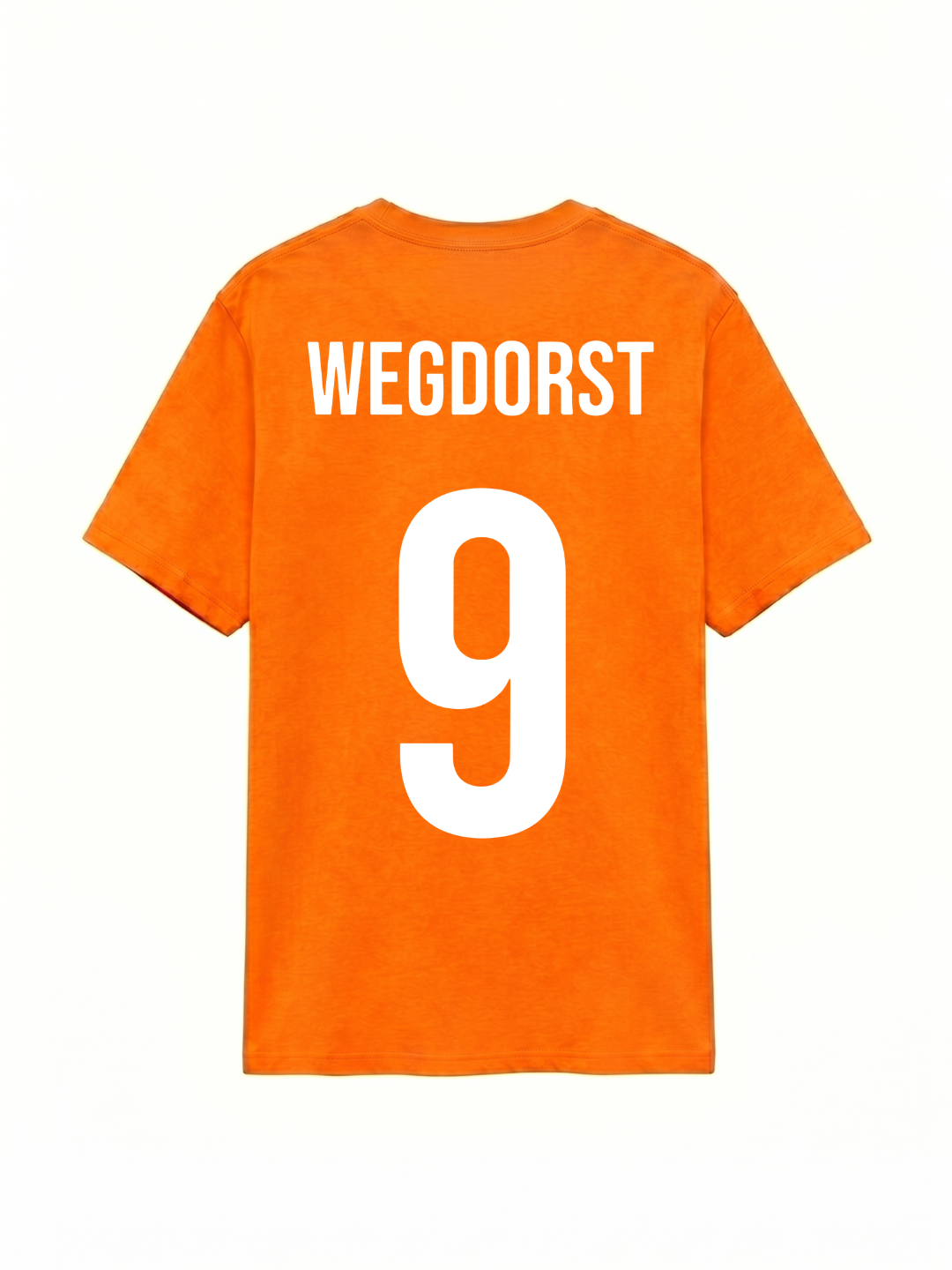 Wegdorst 9 | Unisex Oranje T-Shirt