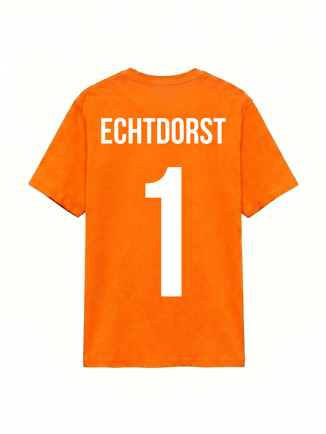 Echtdorst 1 | Unisex Oranje T-Shirt
