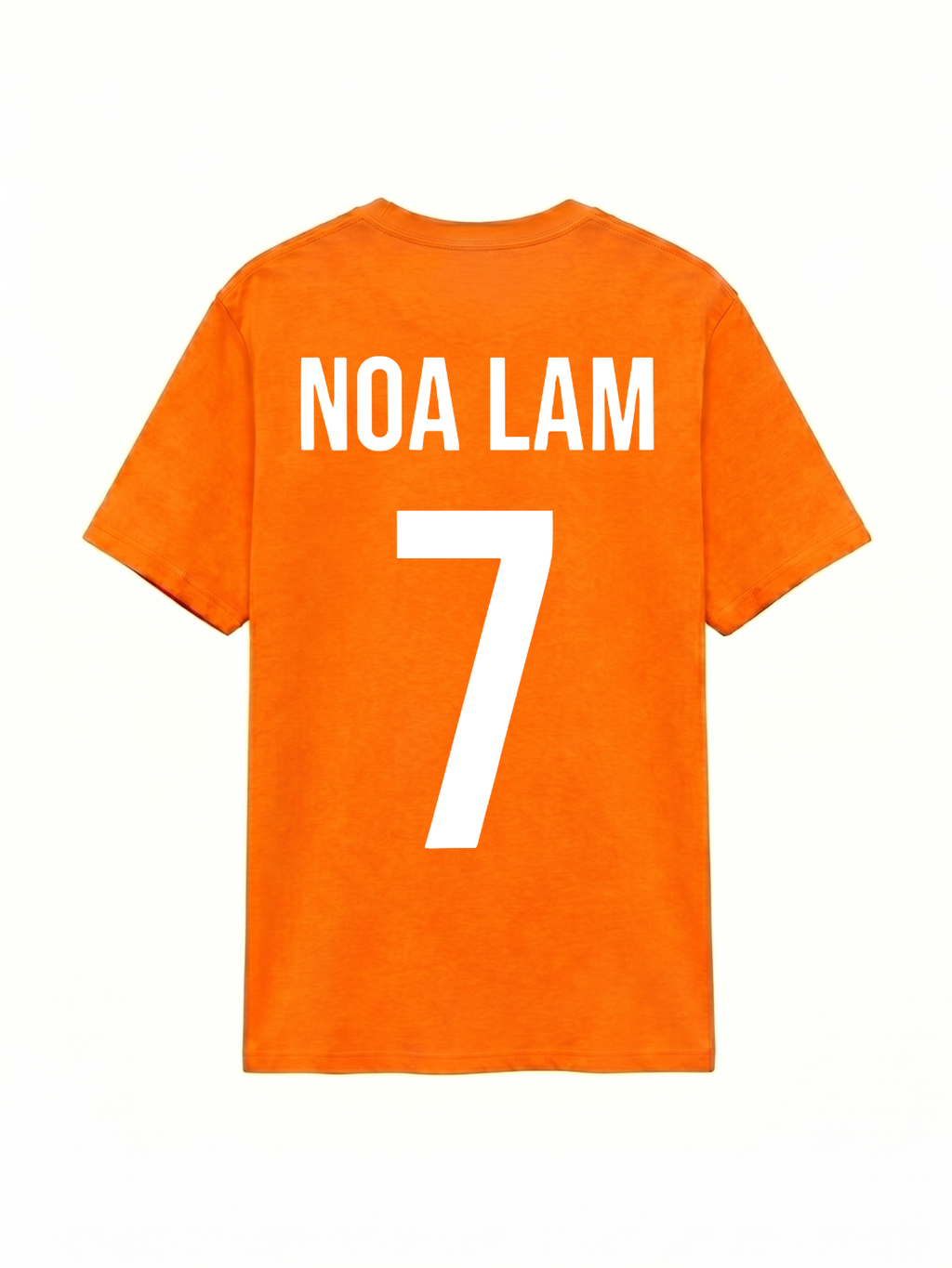 Noa Lam 7 | Unisex Oranje T-Shirt