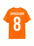 (Wijn)aldum 8 | Unisex Oranje T-Shirt