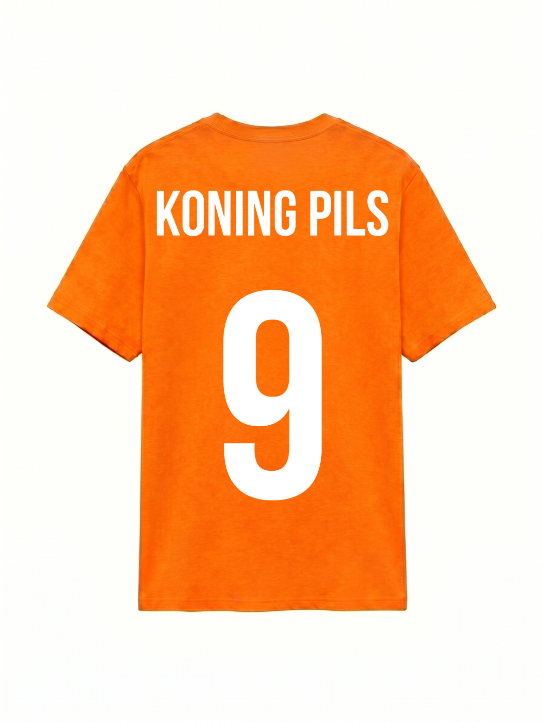 Koning Pils 9 | Unisex Oranje T-Shirt