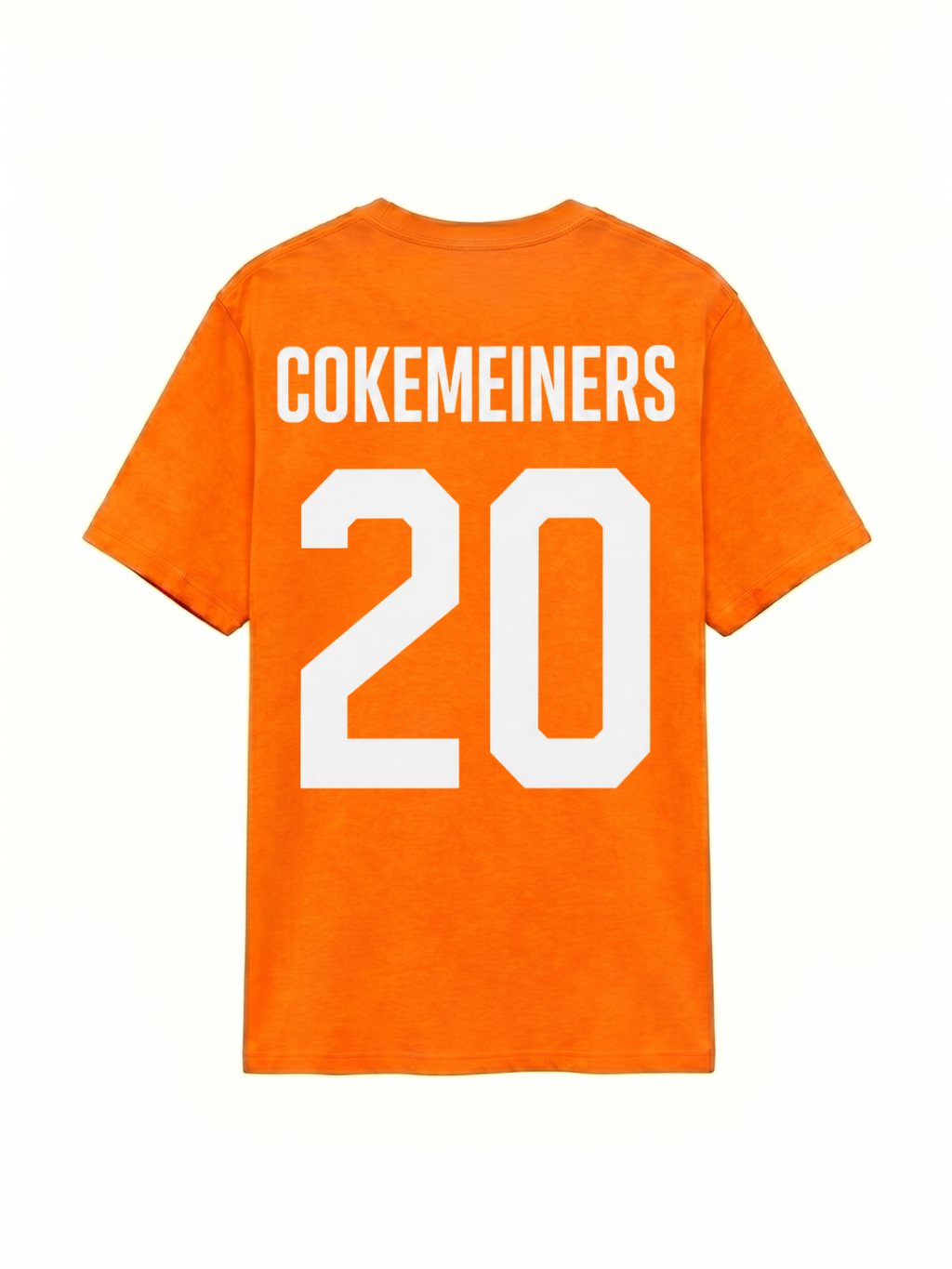Cokemeiners 20 | Unisex Oranje T-Shirt