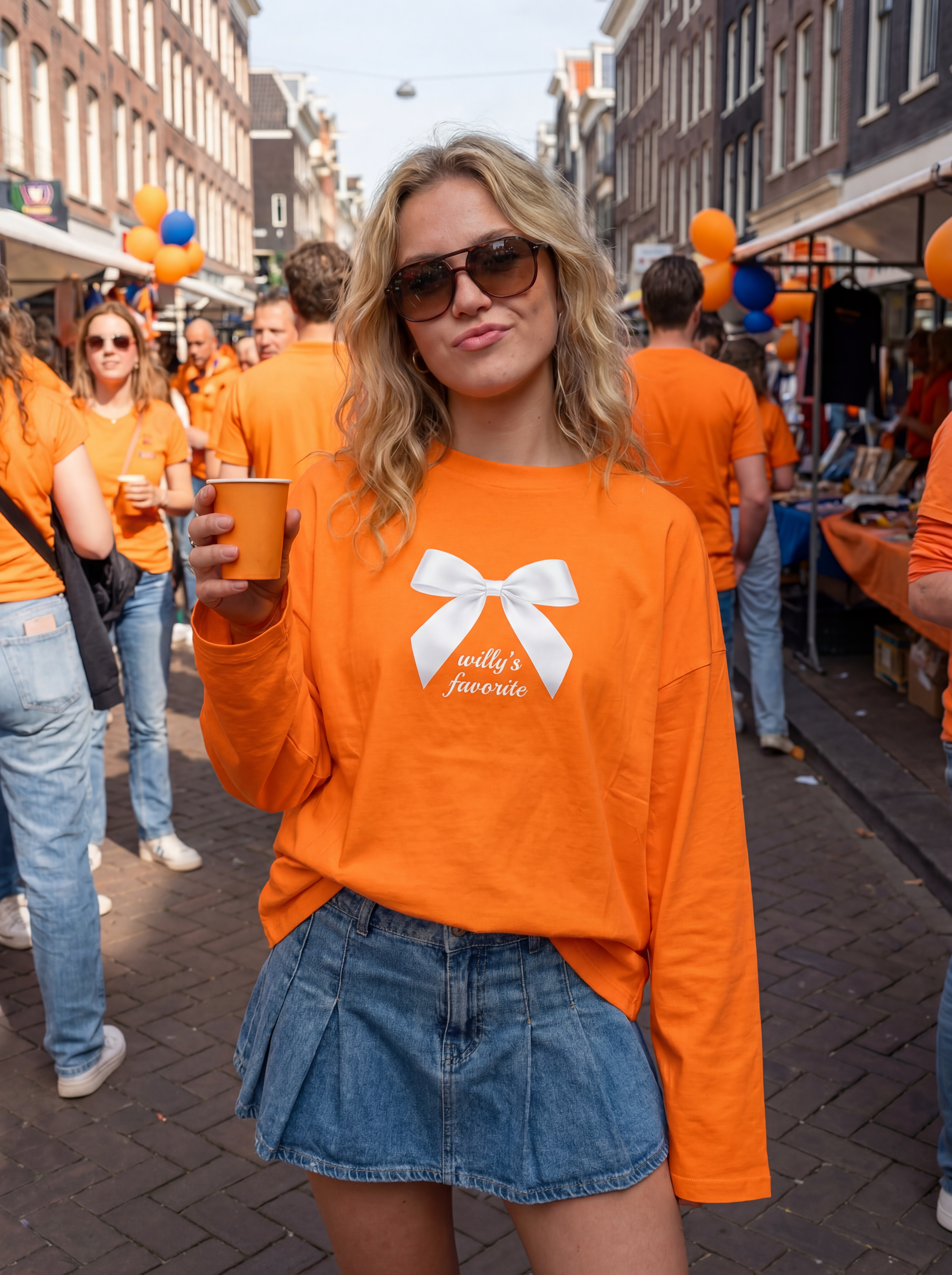 Willy's favorite | Koningsdag Longsleeve