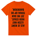 Barkruk | Oranje WK T-Shirt Unisex