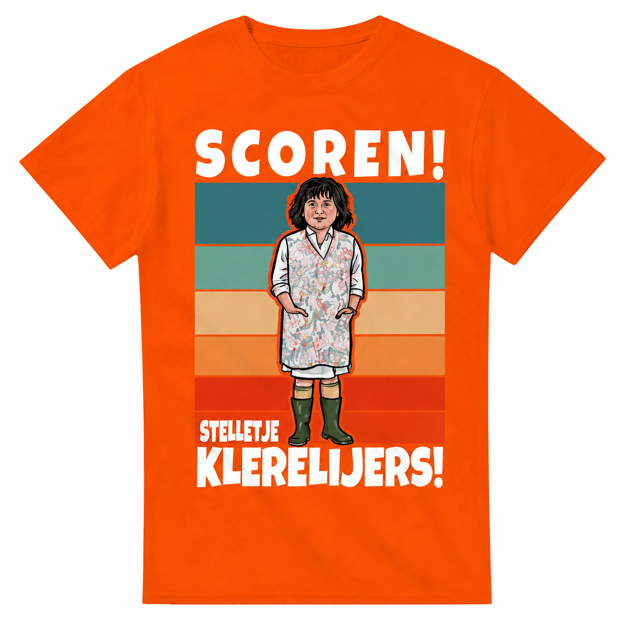 Scoren! | Oranje WK T-Shirt Unisex
