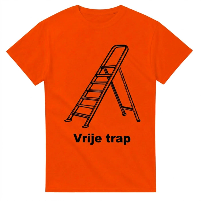 Vrije Trap | Oranje WK T-Shirt Unisex